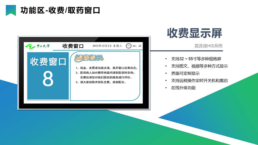 智慧医疗导引分诊系统& 信息发布系统