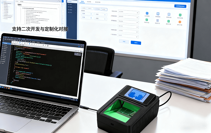 光学四指扫描仪SDK开发包_政务系统对接示意图 光学四指扫描仪SDK开发包_政务系统对接示意图