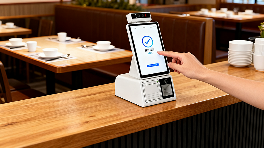 博奥智能多功能桌面智能终端-集成收银支付身份识别高速打印数据同步