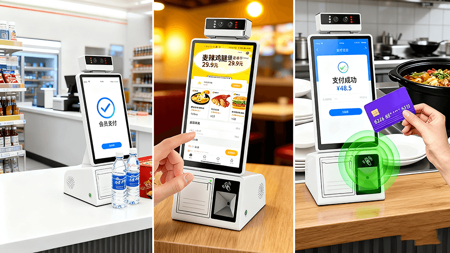 多功能桌面智能终端多行业应用场景展示